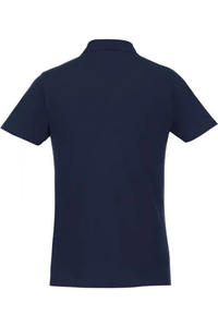 Piqué de algodón informal para hombre con logotipo personalizado para polo 100% transpirable de corte regular de lona diseño sólido con características personalizadas - Product Image 2