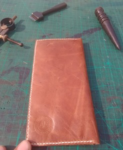 กระเป๋าสตางค์หนังแท้ดีไซน์ใหม่จากโรงงาน ขายส่งราคาถูก แบบยาว เรียบง่าย บางเฉียบ ใส่บัตรเครดิตได้  สำหรับผู้ชาย - Product Image 2