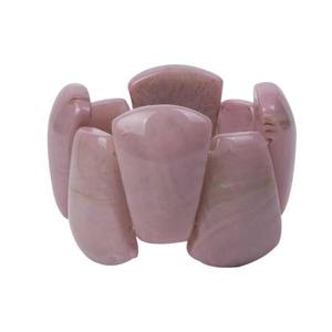 Summer Season Trending Jade-Coloured <b>Stretch</b> Resin <b>Bracelet</b> Model Pattern Style Fashionable Crafted Accessory - Product Image 3