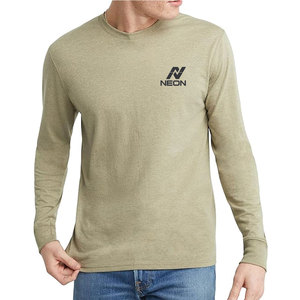 Camisas de Hombre de Manga Larga, Diseño Moderno, Color Personalizado, 100% Algodón Tejido, Transpirable, de Alta Calidad y Ecológicas - Product Image 1