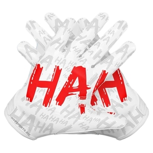 ถุงมืออเมริกันฟุตบอลถุงมือกีฬากันลื่นพิมพ์ลายตามสั่ง - Product Image 1