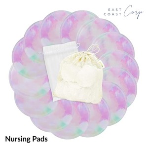 <b>Nursing</b> Breast <b>Pads</b> Washable & Reusable Breastfeeding <b>Nursing</b> <b>Pads</b> - Product Image 1