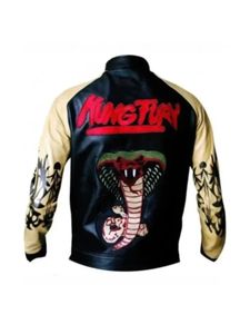 Áo Khoác Da Rắn Hổ Mang <span class=keywords><strong>David</strong></span> hasselhoff - Product Image 2