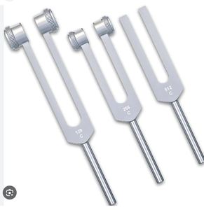 Juego de Diapasones Médicos de Aleación de Aluminio Endo Tech con Certificación CE para Aplicaciones Ortopédicas, Quirúrgicas y de Otorrinolaringología (Manual) - Product Image 1