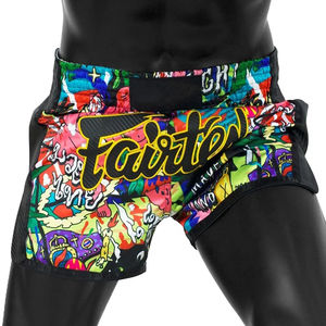 Short MMA de compétition ODM OEM avec logo personnalisé Impression par sublimation Matériel d'entraînement de combat Vêtements d'arts martiaux personnalisables - Product Image 3