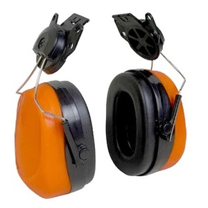 Protections auditives binaurales KNK SNR28 orange, type CIC, à réduction de bruit pour personnes âgées, compatibles avec les programmeurs auditifs pour soins de santé - Product Image 1