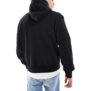 Venta al por mayor por encargo 100% algodón sudaderas con capucha de gran tamaño para los hombres de alta calidad ropa casual para la temporada de invierno básico Hombre con capucha - Product Image 3