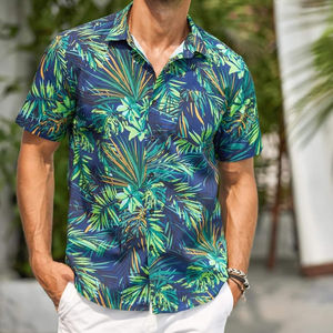 Camisa de sublimación duradera de talla grande para hombre, camisa de sublimación antiarrugas hecha a medida de algodón 100% con alta calidad - Product Image 2