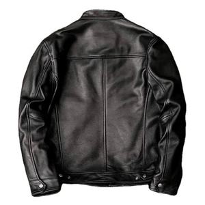 Nueva chaqueta de bombardero de piel de oveja para hombre, tendencia caliente, moda de invierno con cuello levantado, diseño de amante caliente - Product Image 2