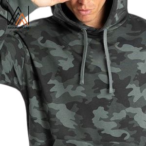 Sudadera con capucha de camuflaje personalizada XL para hombre OEM ODM estilo camuflaje ropa de calle 100% algodón sudaderas con capucha al por mayor de fabricante a granel - Product Image 6