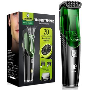 Kit de Recortadora de Barba Eléctrica Recargable para Hombre, Impermeable, con Cuchilla para Bigote, Peine de Longitud Ajustable, Fuente de Alimentación con Cable USB - Product Image 1