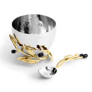 Stainless Steel And Brass Decorative Fruit <b>Bowl</b> Nut <b>Bowls</b> <b>Large</b> <b>Salad</b> <b>Bowls</b> For Counters and Tabletops in Home Centerpiece - Product Image 2