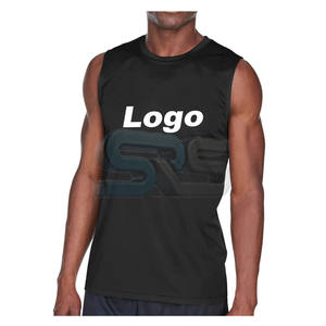 Vente chaude Hommes Débardeur Personnalisé Débardeurs Fitness Vêtements Respirant D'entraînement Sans Manches Gilet Pakistan Fait Gym Porter - Product Image 3