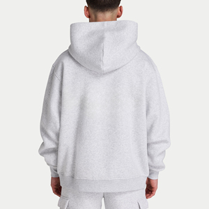 Hoodie surdimensionné en tissu épais de haute qualité, design personnalisé, en French Terry, coupe ample et ample pour homme. - Product Image 4