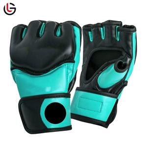 Diseño personalizado MMA Sparring Guantes 8oz Acolchado grueso Palma abierta Entrenamiento Grappling Guantes Artes marciales mixtas-OEM - Product Image 6