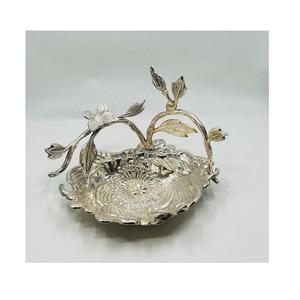 Admirable Design <b>Chocolates</b> Bowl In Aluminium Silver Color Serving <b>Chocolate</b> Dates Bowl For <b>Wedding</b> Event Use - Product Image 2