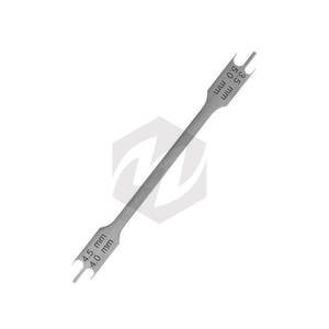 High Quality Dental Orthodontic <b>Bracket</b> Height Gauge German <b>Stainless</b> <b>Steel</b> Measuring Tool Braces Placement Medic Instruments - Product Image 5