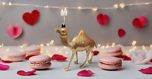 Ancienne Laiton Camel Idol Fait à la Main Animal Motif Showpiece Vastu Home Decor Art Déco Style Sculpté Statue Métal Artisanat - Product Image 4