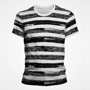 T-shirt d'été en coton lavé avec logo imprimé numériquement, vintage et personnalisé, de couleur unie, épais et surdimensionné pour hommes - Product Image 3