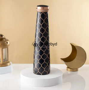 Botella de agua de cobre puro ligera, ancha y duradera, estilo de vida saludable, vasos de plástico, regalo perfecto de Tradebyd - Product Image 1