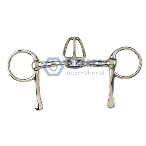 Haute qualité équitation équestre Western Snaffle cheval Bit cheval Snaffle Bit acier inoxydable cheval Snaffle Bits vétérinaire - Product Image 5