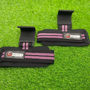 Heavy-Duty <b>ABS</b> Wrist Band Weightlifting Gym Adjustable High Stretch Lightweight Padded Grip Enhancing Deadlift Straps Vibrating - Product Image 1