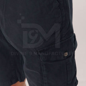 Pantalones Cortos Cargo Casuales para Hombre, Estilo Nuevo, Hechos a Medida, Color Sólido, 100% Algodón, Transpirables, de Secado Rápido, Personalizables, Hechos en Pakistán - Product Image 6