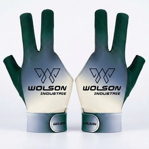 Gants de snooker portables légers sur mesure, accessoires professionnels pour queue de billard, en tissu extensible, pour droitiers et gauchers - Product Image 1