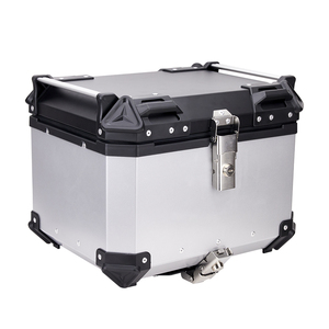 45L Motorcycles Tail Box Aluminium Magnesium Alloy High Capacity Quality Waterproof Luggage Box