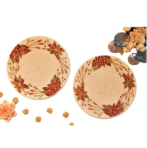 Napperon en satin perlé de motifs floraux modernes pour la fête de mariage ou la salle à manger à la maison pour le chauffage de la maison ou la décoration d'hôtel prix de gros - Product Image 4