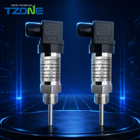 Capteur de température OEM ODM PTT04V, sortie analogique 0-10V, sonde PT100, transmetteur de température avec filetage