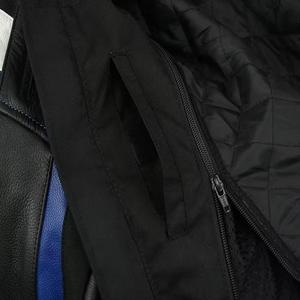 Chaqueta de moto de carreras impermeable para hombre, ropa deportiva a prueba de viento para montar en moto, ropa protectora de cuero para deportes de moto - Product Image 6