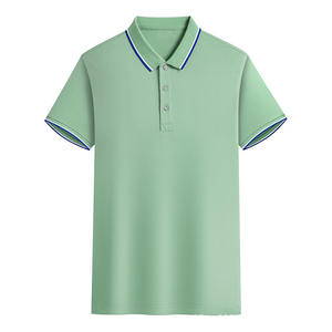 Camisetas Polo Personalizadas con Logotipo Bordado, Diseño de Ropa de Trabajo de Manga Corta para Verano, Publicidad Cultural - Product Image 4