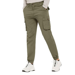 Pantalones Cargo de secado rápido de alta calidad para hombre Fitness Sports Custom Logo Casual Running Cargo Pants - Product Image 2