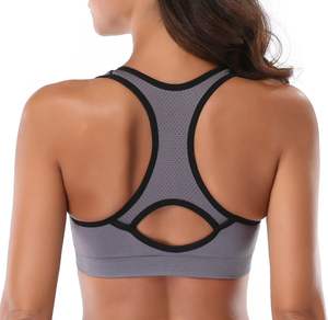 Soutien-gorge de sport réversible pour femmes de haute qualité avec étiquette personnalisée demandée par les clients - Product Image 4