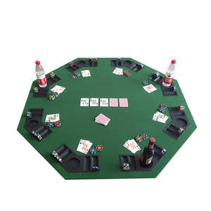 Tapis de Table de Poker pliable, moderne, portable, de luxe, personnalisé, pliable, Blackjack, roulette, vente de Casino, meilleure qualité - Product Image 1