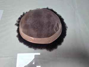 Prótesis Capilar Afro Taz con Base Mono para Hombre - Negro Africano Bangladesí - Product Image 5
