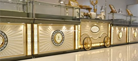 Équipement de restauration professionnel Buffet/Comptoir de plats/Armoire de buffet en acier inoxydable et comptoir de chauffe-plats pour hôtels