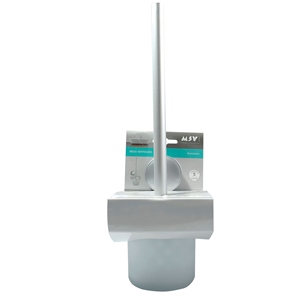 Escobilla de baño de aluminio con ventosa mega potente - Product Image 2