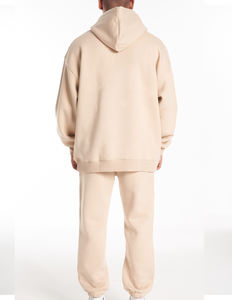 Survêtements personnalisés poids lourd 600 GSM pour hommes 100% coton polaire Baggy Hoodie & Sweatpants Survêtement pour hommes survêtements à épaules tombantes - Product Image 2