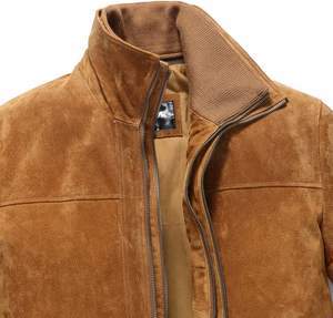 New Mens Genuine <b>Leather</b> <b>Jacket</b> Biker Retro Classic <b>Cafe</b> <b>Racer</b> Vintage <b>Leather</b> Brown Mens Elite Biker Vintage <b>jacket</b> for men - Product Image 2