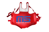 Protection de poitrine unisexe en matériau Rexin, best-seller, pour arts martiaux, taekwondo, karaté, boxe, entraînement, prix de gros