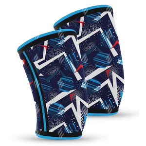 Manchons de coude en néoprène personnalisés les plus vendus, respirants, antidérapants, réglables, protection pour la remise en forme, la salle de sport, l'entraînement, usage intensif - Product Image 1