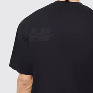 Meilleur prix, faible MOQ, t-shirts oversize 100% coton pour hommes, streetwear, manches courtes, respirants, séchage rapide - Product Image 6