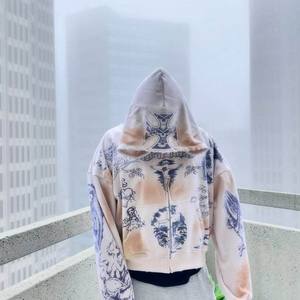 ชุดกีฬาลำลองแบบแห้งเร็วสำหรับฤดูหนาว เสื้อฮู้ด กางเกงจ็อกเกอร์ ชุดออกกำลังกาย ชุดแทรคสูทขายส่งแบบยูนิเซ็กซ์ รับสกรีนโลโก้ ชุดออกกำลังกาย - Product Image 5