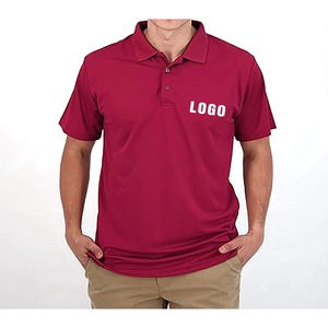 เสื้อโปโลผู้ชายคุณภาพสูง ทนทาน ผลิตจากโพลีเอสเตอร์ 100% เนื้อผ้านุ่ม ยืดหยุ่น ระบายอากาศได้ดี แขนสั้น ผ้าถัก พิมพ์ลายได้ตามต้องการ เหมาะสำหรับกอล์ฟ - Product Image 4