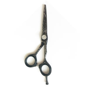 Ciseaux de coupe de cheveux de la meilleure qualité Ciseaux de coupe de cheveux extra pointus en acier inoxydable avec repose-doigt réglable - Product Image 6