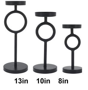 เชิงเทียนโลหะแบบทำด้วยมือดีไซน์ใหม่ล่าสุดเชิงเทียนแบบเสาโลหะทนทานสำหรับการตกแต่งบ้านและคริสต์มาส - Product Image 4
