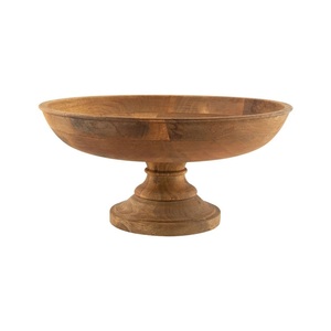 Cuenco de madera de bambú de lujo, cuenco de servicio ecológico hecho a mano para cocina, mesa de comedor o uso en interiores y exteriores - Product Image 5
