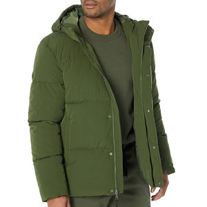 2024 moda de invierno elegante diseño personalizado con capucha para hombres chaqueta acolchada servicio OEM nuevas chaquetas de moda acolchadas para hombres - Product Image 1